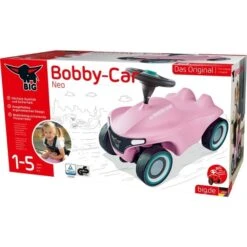 BIG Bobby-Car-Neo Rosé, Rutscher -Trendiger Spielzeugladen BIG Bobby Car Neo Ros Rutscher@@1788641 2