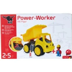 BIG Power-Worker Kipper + Figur, Spielfahrzeug -Trendiger Spielzeugladen BIG Power Worker Kipper Figur Spielfahrzeug@@1788619 2