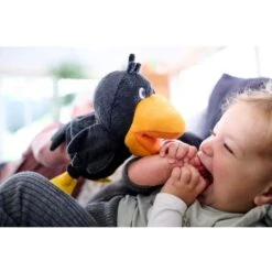 HABA Handpuppe Rabe Theo, Spielfigur -Trendiger Spielzeugladen HABA Handpuppe Rabe Theo Spielfigur@@1912921 7