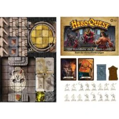 Hasbro Avalon Hill HeroQuest - Die Rückkehr Des Hexen-Lords, Brettspiel -Trendiger Spielzeugladen Hasbro Avalon Hill HeroQuest Die R ckkehr des Hexen Lords Brettspiel@@1859882 3