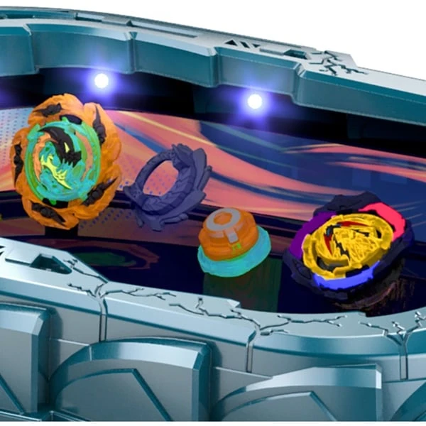 Hasbro Beyblade Burst QuadStrike Light Ignite Battle Set, Geschicklichkeitsspiel 8 Hasbro Beyblade Burst QuadStrike Light Ignite Battle Set, Geschicklichkeitsspiel – Bild 8