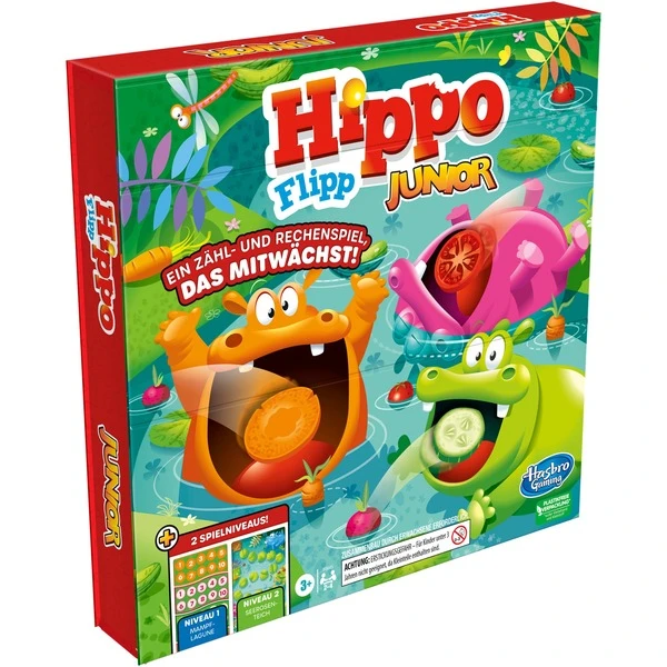 Hasbro Hippo Flipp Junior, Brettspiel 1 Hasbro Hippo Flipp Junior, Brettspiel