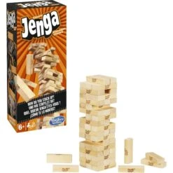 Hasbro Jenga Classic, Geschicklichkeitsspiel -Trendiger Spielzeugladen Hasbro Jenga Classic Geschicklichkeitsspiel@@1sgha01x 2