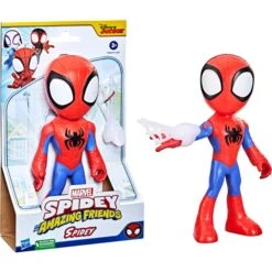 Hasbro Marvel Spidey And His Amazing Friends - Supergroße Spidey Actionfigur, Spielfigur