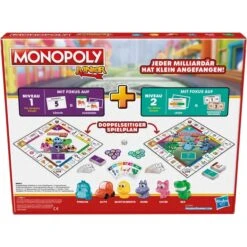 Hasbro Monopoly Junior, Brettspiel -Trendiger Spielzeugladen Hasbro Monopoly Junior Brettspiel@@1893997 4