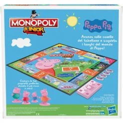 Hasbro Monopoly Junior: Peppa Wutz, Brettspiel -Trendiger Spielzeugladen Hasbro Monopoly Junior Peppa Wutz Brettspiel@@1824980 4
