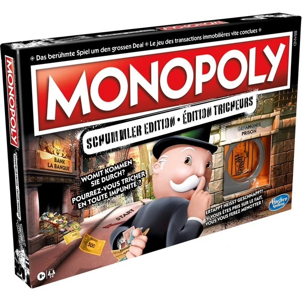 Hasbro Monopoly Mogeln & Täuschen, Brettspiel 1 Hasbro Monopoly Mogeln & Täuschen, Brettspiel