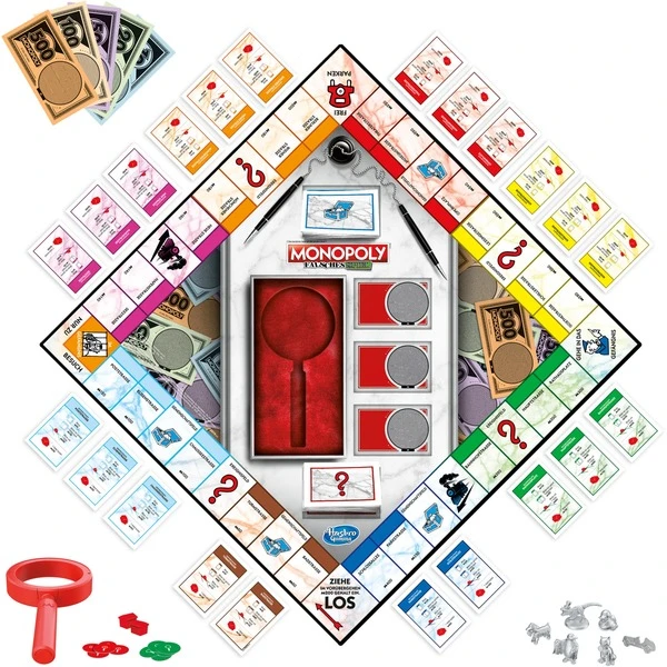 Hasbro Monopoly Falsches Spiel, Brettspiel 3 Hasbro Monopoly Falsches Spiel, Brettspiel – Bild 3