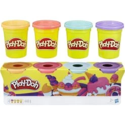 Hasbro Play-Doh 4er-Farbenpack Sweet, Kneten