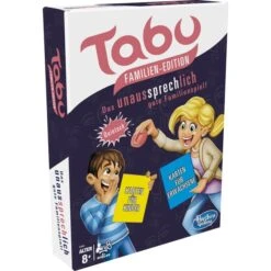 Hasbro Tabu Familien Edition, Partyspiel