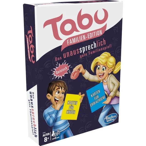 Hasbro Tabu Familien Edition, Partyspiel 1 Hasbro Tabu Familien Edition, Partyspiel