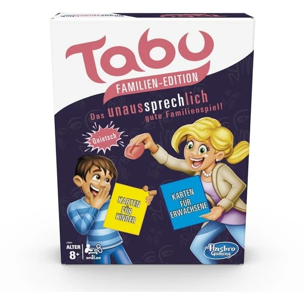 Hasbro Tabu Familien Edition, Partyspiel 2 Hasbro Tabu Familien Edition, Partyspiel – Bild 2