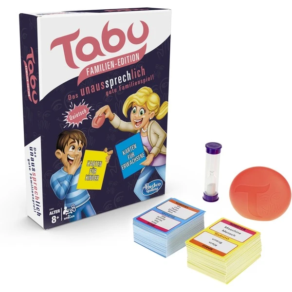 Hasbro Tabu Familien Edition, Partyspiel 4 Hasbro Tabu Familien Edition, Partyspiel – Bild 4