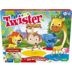 Hasbro Twister Junior, Geschicklichkeitsspiel -Trendiger Spielzeugladen Hasbro Twister Junior Geschicklichkeitsspiel@@1893990 3