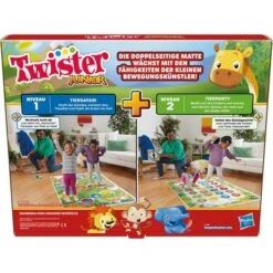 Hasbro Twister Junior, Geschicklichkeitsspiel -Trendiger Spielzeugladen Hasbro Twister Junior Geschicklichkeitsspiel@@1893990 4