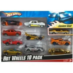 Hot Wheels 10er Geschenkset Sortiment, Spielfahrzeug