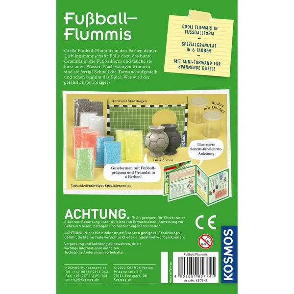 KOSMOS Fußball-Flummis, Experimentierkasten 2 KOSMOS Fußball-Flummis, Experimentierkasten – Bild 2