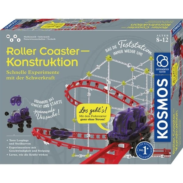 KOSMOS Roller Coaster-Konstruktion, Experimentierkasten 1 KOSMOS Roller Coaster-Konstruktion, Experimentierkasten