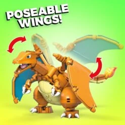 MEGA Pokémon Glurak, Konstruktionsspielzeug -Trendiger Spielzeugladen MEGA Pok mon Glurak Konstruktionsspielzeug@@1754450 7