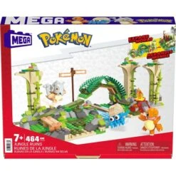 MEGA Pokémon - Dschungel-Ruinen Bauset, Konstruktionsspielzeug -Trendiger Spielzeugladen MEGA Pok mon Dschungel Ruinen Bauset Konstruktionsspielzeug@@1855316 7