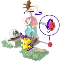MEGA Pokémon - Windmühlen-Farm, Konstruktionsspielzeug -Trendiger Spielzeugladen MEGA Pok mon Windm hlen Farm Konstruktionsspielzeug@@1888835 2