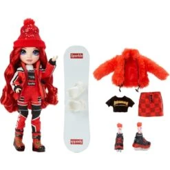 Trendiger Spielzeugladen -Trendiger Spielzeugladen MGA Entertainment Rainbow High Winter Break Fashion Doll Ruby Anderson Puppe@@1751944 1