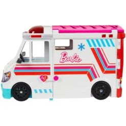 Mattel Barbie 2-in-1 Krankenwagen Spielset, Spielfahrzeug -Trendiger Spielzeugladen Mattel Barbie 2 in 1 Krankenwagen Spielset Spielfahrzeug@@1919785 2