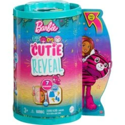 Mattel Barbie Cutie Reveal Chelsea Jungle Series - Tiger, Puppe 19 Mattel Barbie Cutie Reveal Chelsea Jungle Series - Tiger, Puppe -Trendiger Spielzeugladen Mattel Barbie Cutie Reveal Chelsea Jungle Series Tiger Puppe@@1888845 8