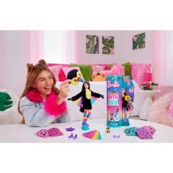 Mattel Barbie Cutie Reveal Dschungel Serie - Tukan, Puppe -Trendiger Spielzeugladen Mattel Barbie Cutie Reveal Dschungel Serie Tukan Puppe@@100024222 6