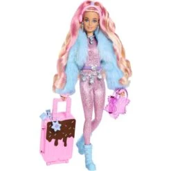 Mattel Barbie Extra Fly - Barbie-Puppe Mit Winterkleidung -Trendiger Spielzeugladen Mattel Barbie Extra Fly Barbie Puppe mit Winterkleidung@@1919231 1