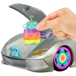 Mattel Barbie Extra Glitzer-Cabrio, Spielfahrzeug -Trendiger Spielzeugladen Mattel Barbie Extra Glitzer Cabrio Spielfahrzeug@@1806314 7