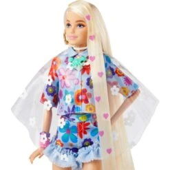 Mattel Barbie Extra Puppe Flower Power -Trendiger Spielzeugladen Mattel Barbie Extra Puppe Flower Power@@1806317 3