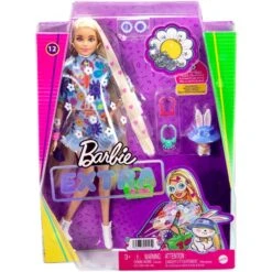 Mattel Barbie Extra Puppe Flower Power -Trendiger Spielzeugladen Mattel Barbie Extra Puppe Flower Power@@1806317 7