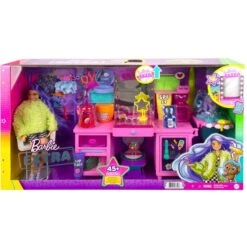 Mattel Barbie Extra Spielset Mit Puppe Und Stylingtisch -Trendiger Spielzeugladen Mattel Barbie Extra Spielset mit Puppe und Stylingtisch@@1758017 6