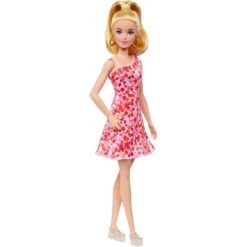 Mattel Barbie Fashionistas-Puppe Mit Blondem Pferdeschwanz Und Blumenkleid
