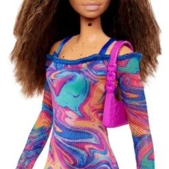 Mattel Barbie Fashionistas-Puppe Mit Gekrepptem Haar Und Sommersprossen 9 Mattel Barbie Fashionistas-Puppe Mit Gekrepptem Haar Und Sommersprossen -Trendiger Spielzeugladen Mattel Barbie Fashionistas Puppe mit gekrepptem Haar und Sommersprossen@@1919147 3