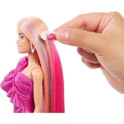 Mattel Barbie Totally Hair Puppe Mit Katzenoutfit -Trendiger Spielzeugladen Mattel Barbie Totally Hair Puppe mit Katzenoutfit@@1919150 3
