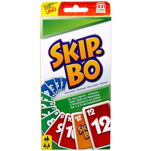 Mattel Games Skip-Bo, Kartenspiel 1 Mattel Games Skip-Bo, Kartenspiel
