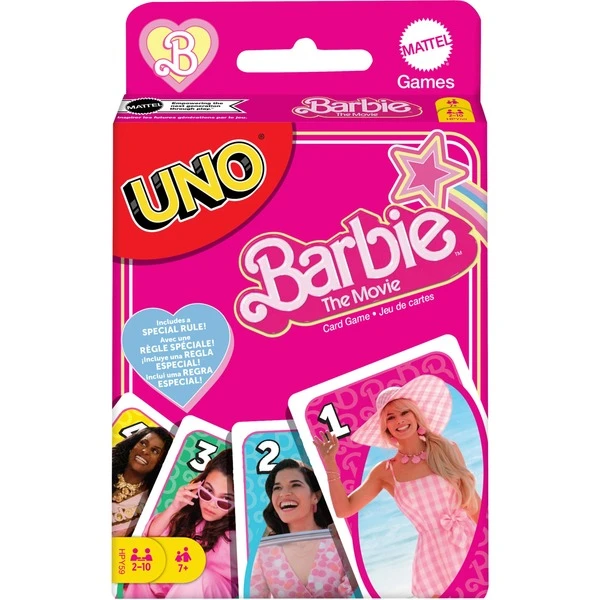 Mattel Games UNO Barbie The Movie, Kartenspiel 1 Mattel Games UNO Barbie The Movie, Kartenspiel