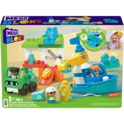 Mattel MEGA BLOKS Green Town Ozean-Reinigungsteam, Konstruktionsspielzeug -Trendiger Spielzeugladen Mattel MEGA BLOKS Green Town Ozean Reinigungsteam Konstruktionsspielzeug@@1919353 10