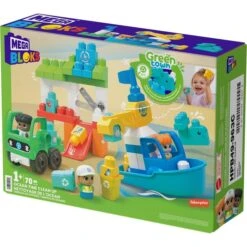 Mattel MEGA BLOKS Green Town Ozean-Reinigungsteam, Konstruktionsspielzeug -Trendiger Spielzeugladen Mattel MEGA BLOKS Green Town Ozean Reinigungsteam Konstruktionsspielzeug@@1919353 11