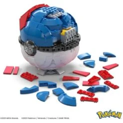 Mattel MEGA Pokémon Jumbo Superball, Konstruktionsspielzeug -Trendiger Spielzeugladen Mattel MEGA Pok mon Jumbo Superball Konstruktionsspielzeug@@1919365 2