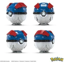 Mattel MEGA Pokémon Jumbo Superball, Konstruktionsspielzeug -Trendiger Spielzeugladen Mattel MEGA Pok mon Jumbo Superball Konstruktionsspielzeug@@1919365 3