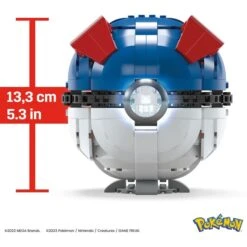 Mattel MEGA Pokémon Jumbo Superball, Konstruktionsspielzeug -Trendiger Spielzeugladen Mattel MEGA Pok mon Jumbo Superball Konstruktionsspielzeug@@1919365 4
