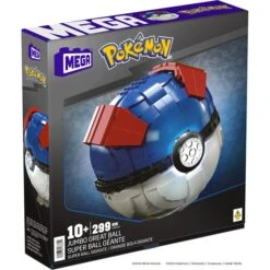 Mattel MEGA Pokémon Jumbo Superball, Konstruktionsspielzeug -Trendiger Spielzeugladen Mattel MEGA Pok mon Jumbo Superball Konstruktionsspielzeug@@1919365 6