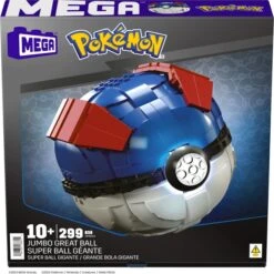 Mattel MEGA Pokémon Jumbo Superball, Konstruktionsspielzeug -Trendiger Spielzeugladen Mattel MEGA Pok mon Jumbo Superball Konstruktionsspielzeug@@1919365 7