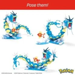 Mattel MEGA Pokémon Magikarp Evolution Set, Konstruktionsspielzeug -Trendiger Spielzeugladen Mattel MEGA Pok mon Magikarp Evolution Set Konstruktionsspielzeug@@1919450 4