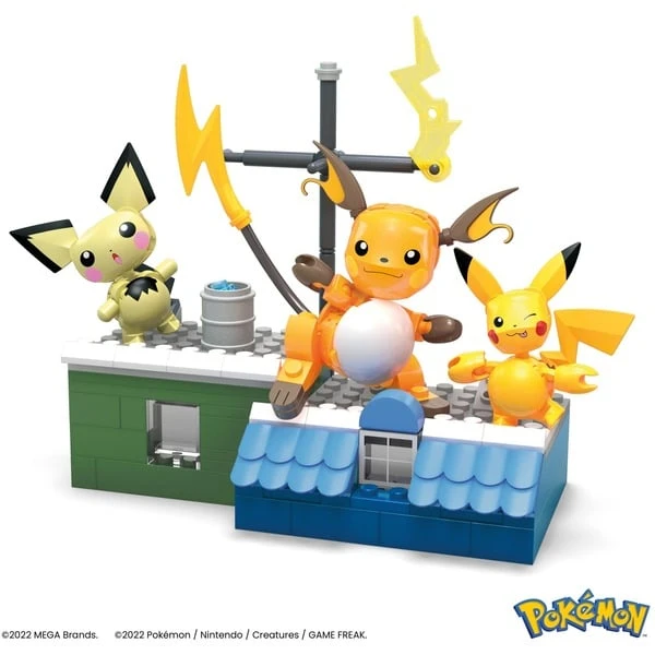 Mattel MEGA Pokémon Pikachu Evolution Set, Konstruktionsspielzeug 2 Mattel MEGA Pokémon Pikachu Evolution Set, Konstruktionsspielzeug – Bild 2