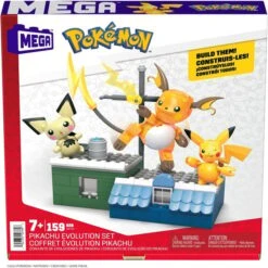 Mattel MEGA Pokémon Pikachu Evolution Set, Konstruktionsspielzeug 22 Mattel MEGA Pokémon Pikachu Evolution Set, Konstruktionsspielzeug -Trendiger Spielzeugladen Mattel MEGA Pok mon Pikachu Evolution Set Konstruktionsspielzeug@@1919452 10