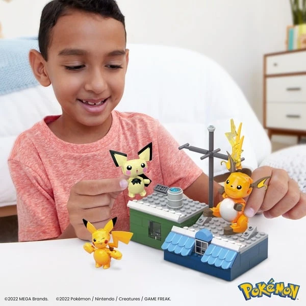 Mattel MEGA Pokémon Pikachu Evolution Set, Konstruktionsspielzeug 9 Mattel MEGA Pokémon Pikachu Evolution Set, Konstruktionsspielzeug – Bild 9